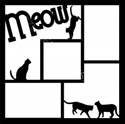 Feline Frisky Meow Art